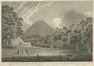 Dovedale - Thorpe Cloud: gravering, nd [c 1766] (trykk) av Thomas of Derby (after) Smith