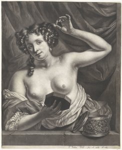 Kvinne i et vindu av Thomas van der Wilt
