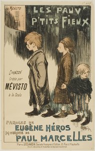 Den stakkars lille Fieux av Théophile Alexandre Pierre Steinlen