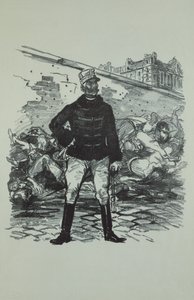 General Gaston Auguste (1830-1909) Marquis de Gallifet, i all hans ære av Théophile Alexandre Steinlen