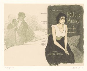 Omslagsdesign: Abel Hermant med Nathalie Madoré Nathalie Madore (tittel på objekt) av Théophile Alexandre Steinlen