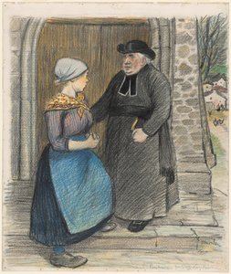 Botsløshet, 1899. av Théophile Alexandre Steinlen
