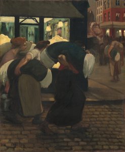 Vaskerinnene av Théophile Alexandre Steinlen