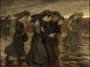 Arbeidernes retur Arbeidernes retur, 1903. av Théophile Alexandre Steinlen