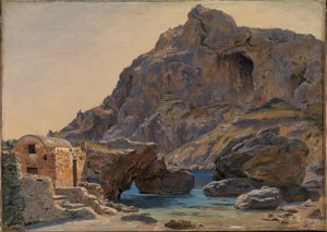 Utsikt over Marina Piccola, Capri: Ettermiddagslys