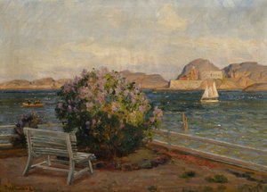 Fra Stavern (olje på lerret)