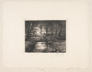 Aa i Borrevejle Skog av Thorvald Niss