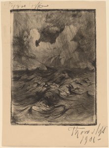 Storm til sjøs av Thorvald Simeon Niss