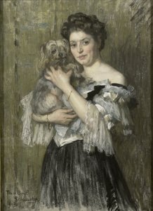 Mary Catherine Josephine Jordan (1866-1948). Kone til maleren George Hendrik Breitner