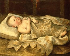 Portrett av prins Leopold de Medici som baby