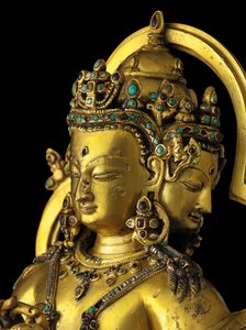 Figur av Vairochana, Densatil av Tibetan School