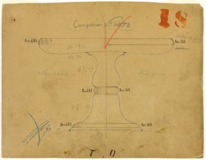 Design for kompoter nr. 6873 av Tiffany and Company