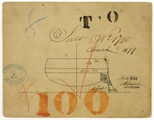 Design for saltskål nr. 1700 av Tiffany and Company