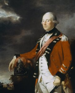 Portrett av en offiser fra 15. Regiment of Dragons, ca. 1768