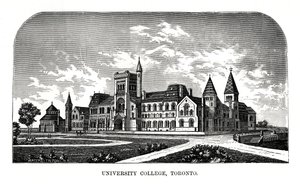 University College, Toronto, Canada, 1800-tallet av Tilton Waters