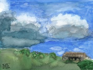 Et hus i stormens skygge