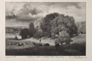 Autumn Oaks av Timothy Cole