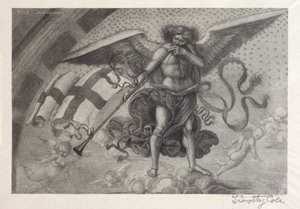 Gamle italienske mestere: Angel Sounding a Trumpet, 1888-1892.