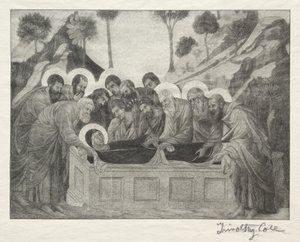 Gamle italienske mestere: Jomfruens begravelse, 1888-1892. av Timothy Cole