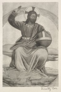 Gamle italienske mestere: Kristus på tronen, 1888-1892. av Timothy Cole