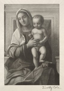 Gamle italienske mestere: Madonna og barn, 1888-1892.