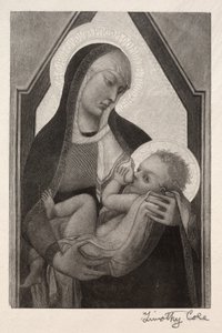 Gamle italienske mestere: Madonna og barn, 1888-1892. av Timothy Cole