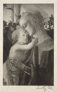 Gamle italienske mestere: Madonna og barn, 1890.