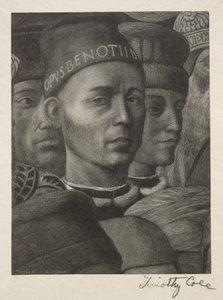 Gamle italienske mestere: Portrett av Benozzo Gozzoli, 1888-1892. av Timothy Cole