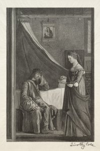 Gamle italienske mestere: St. Ursula med sin far, 1888-1892. av Timothy Cole
