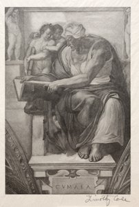 Gamle italienske mestere: The Cumaean Sibyl, 1888-1892. av Timothy Cole
