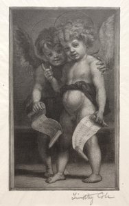 Gamle italienske mestere: To barneengler, 1888-1892. av Timothy Cole