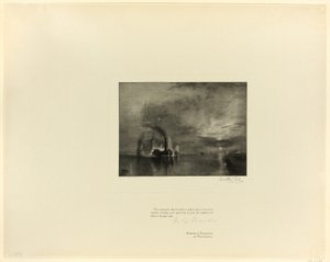The Fighting Téméraire, fra Old English Masters av Timothy Cole
