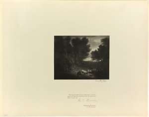 The Watering Place, fra Old English Masters av Timothy Cole