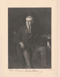 Woodrow Wilson av Timothy Cole, after John Singer Sargent