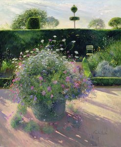 Last Rays Around the Copper (olje på lerret) av Timothy Easton