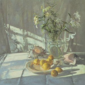 Refleksjoner og skygger (olje på lerret) av Timothy Easton