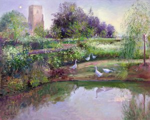 Solnedgangsrefleksjoner av Timothy Easton