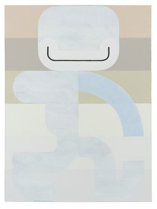 Snøgutt, 2018 (lateks og emalje på lerret) av Timothy Gierschick II