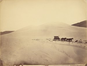Desert Sand Hills nær Sink of Carson, Nevada