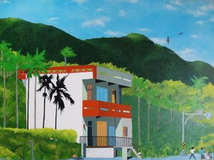 Hus på Highway 11, Taitung, Taiwan, 2017 av Timothy Nathan Joel