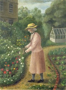 Engelsk kvinne (Mrs Nicholas fra Copford Place, 96 år)