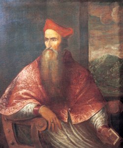 Portrett av Pietro Bembo av Titian (c.1488 1576)