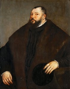 Jean Frederic I de Saxe - John Frederick I (1503-1554), kurfyrst av Sachsen - Titian (1488-1576). Olje på lerret, ca. 1550. Dimensjon : 103,5x83 cm. Kunsthistorisk museum, Vienne av Tiziano Vecelli