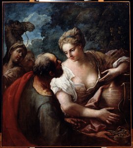 Rebekka ved brønnen av Tiziano Vecelli