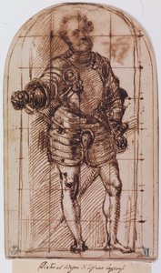 Studie für das Porträt des Herzogs von Urbino