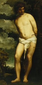Sankt Sebastian, av Tiziano Vecelli
