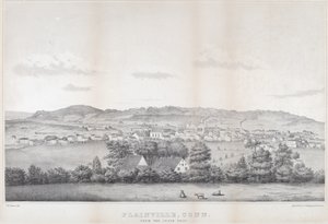 Plainville, Connecticut. Fra sørvest av Titus H. Darrow