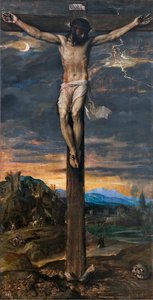 Kristus på korset, ca. 1565. av Tiziano Vecelli