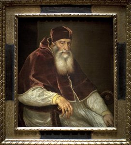 Pave Paul III (Alessandro Farnese av Tiziano Vecelli