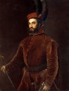 Portrett av Ippolito de Medici 1511-1535, ca 1533-1534. av Tiziano Vecelli
